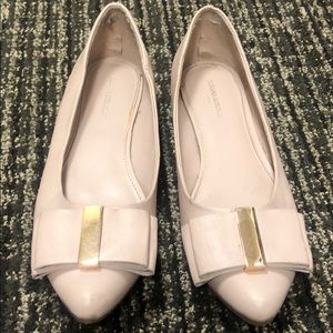 Banana Republic Leather Flats with Bows